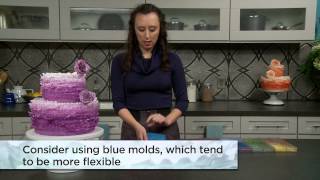 Free Cake Decorating Tip Choose and Use Silicone Molds with Maggie Austin from Craftsycom [upl. by Uahc80]