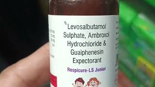 Respicure ls junior syrup uses in hindi  respicure ls junior syrup price  respicure ls junior dose [upl. by Casmey]