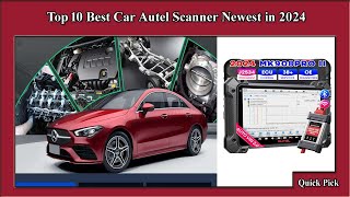 ✅ Top 10 Best Car Autel Scanner Newest in 2024 [upl. by Emerald21]