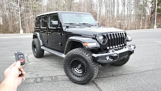 2022 Jeep Wrangler Sahara 4XE Tuscadero Edition POV Test DriveReview [upl. by Ethel]