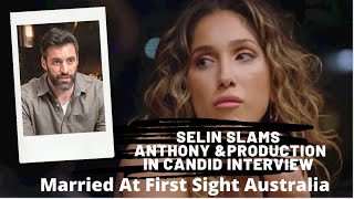 MAFS AU SEASON 9 SELIN MENGU GOES ROGUE AND CALLS A RADIO STATION SLAMS ANTHONY AND PRODUCERS [upl. by Shanly247]