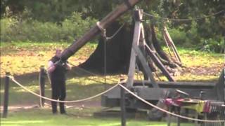 Worlds Largest Catapult trebuchet [upl. by Borrell]