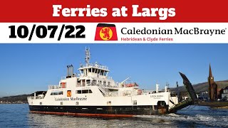 Calmac Ferries at Largs [upl. by Otte307]