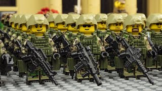 WAR IN LEGO CITY Stop Motion Animation [upl. by Monro]