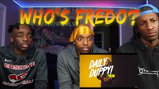 SCG REACTS  American REACTS to UK RAPPER Fredo  Daily Duppy [upl. by Niwrek]