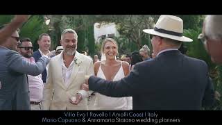 Villa Eva  Ravello  Amalfi Coast  Italy  wedding [upl. by Bryan]