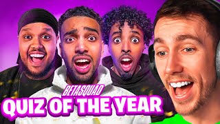 Miniminter Reacts To Beta Squad Quiz of the Year [upl. by Tiedeman304]