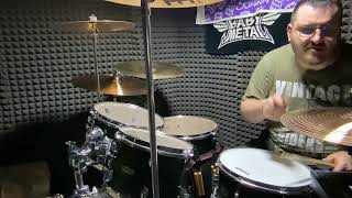 Iron Maiden  “Paschendale” Drum cover This one’s for you Bono [upl. by Akilam]