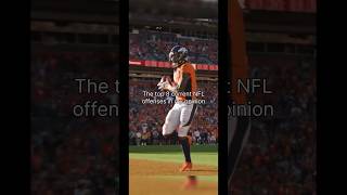 The top 8 current NFL offenses in my opinion nfl shorts viral edit trending [upl. by Curran]