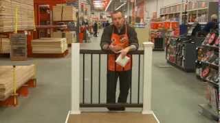 Trex Deck Railing for Pros  The Home Depot [upl. by Adnolor]