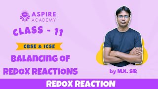 Redox Reaction 03  Balancing of Redox Reaction  CBSE  ICSE  JEE  NEET  Class 11  हिंदी में [upl. by Godfrey]