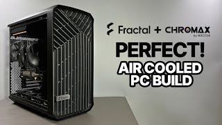 Perfect Air Cooled PC Build  13700K Undervolting  Fractal Design Torrent  Noctua NHD15 Chromax [upl. by Alleirbag]