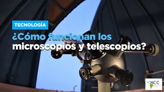 ¿Cómo funcionan los microscopios y telescopios [upl. by Anuaf]