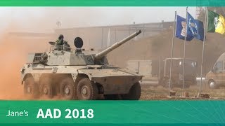 AAD 2018 Rooikat Mobility Demonstration [upl. by Kunz]