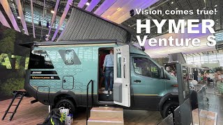 HYMER Venture S  Vision comes true Hymer presents the exclusive Venture S offroader [upl. by Ebarta]