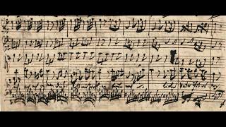 Johann Sebastian Bach  Coffee Cantata c 1730 Manuscript [upl. by Eerej566]