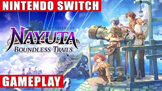 The Legend of Nayuta Boundless Trails Nintendo Switch Gameplay [upl. by Aguayo]