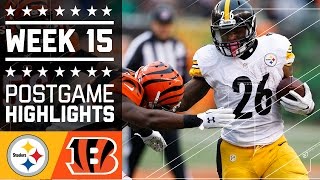 Steelers vs Bengals  NFL Week 15 Game Highlights [upl. by Evoy]