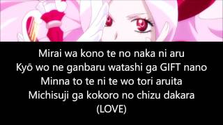 Fresh Pretty Cure  To Your Future Self  LYRICS [upl. by Funda]