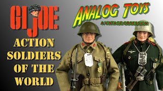 GI Joe  Action Soldiers of the World  Vintage Toy Review  Hasbro 1966  Action Man [upl. by Bambi]