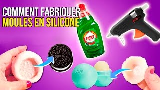 DIY MOULES EN SILICONE  comment fabriquer des MOULES EN SILICONE [upl. by Eustis]