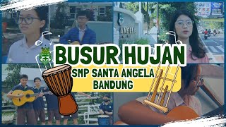 SMP SANTA ANGELA  BANDUNG  Kelas 9 2324  Busur Hujan Navicula Cover [upl. by Bertina]