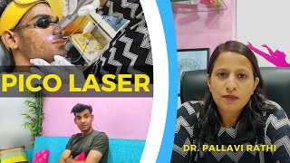 Pico Laser for Acne Scars amp Pigmentation  Dr Pallavi Rathi  Ahmed Din vlog [upl. by Kcirdlek]