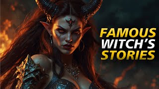 12 Stories of Famous Witches in Ancient Mythology and Folklore  4K Mythological Documentary [upl. by Suirada]