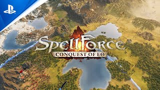 SpellForce Conquest of Eo  PlayStation 5 Release Date Announcement Trailer  PS5 Games [upl. by Akcinehs520]