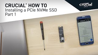 Part 1 of 4  Installing a Crucial® M2 PCIe NVMe SSD Prep [upl. by Retsub]