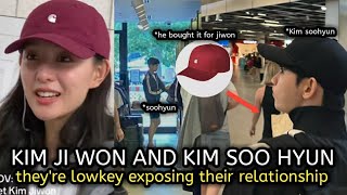 Kim Soo hyun and Kim jiwon lowkey giving HINTS to the public about their relationship [upl. by Trevor357]