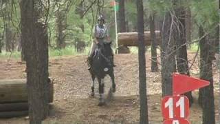 Horse Rider Takes a Big Fall in the Water during Cross Country [upl. by Hanad]