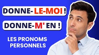 Tous les PRONOMS PERSONNELS en français ils eux elle on lui etc [upl. by Akirehc]