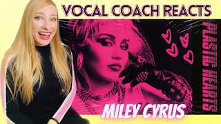 Vocal CoachMusician Reacts MILEY CYRUS Plastic Hearts Album Analysis [upl. by Diannne796]