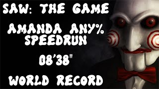 SAW The Game  Amanda Any Speedrun  0838quot [upl. by Airemat]