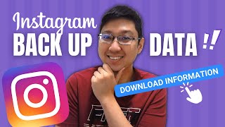 Instagram Back Up Data How to Download Instagram Data and Photos [upl. by Nwahsid]