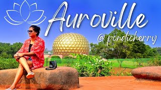 Auroville  Inside Matrimandir  Everything you need to know for Inner Chamber visit  Rock beach [upl. by Arek]