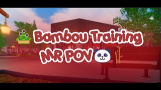 BAMBOU TRAININGS  MR POV [upl. by Anikehs668]