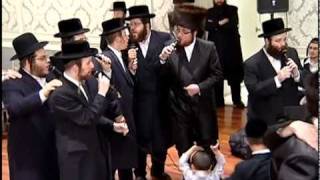 Shlome Taussig and Shira Choir with the Belza Chassidim [upl. by Ecyla]