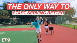 6 Hours of Serve Practice in 2 Days This Happened  10Day Tennis Transformation EP9 [upl. by Fitzhugh]