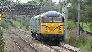 Great Variety  Acton Bridge  Class 37 43 60 66 68 69  010823 [upl. by Aiset]