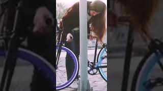 New Bike Lock Technology Anti Theft Device Yerka shorts trending [upl. by Olfe]