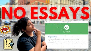 No Essay Universities in the USA  High Scholarship for International Students FALL 2025 [upl. by Ydissak]