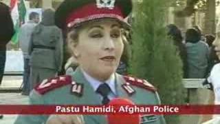 Afghan women join police forces [upl. by Iahk]