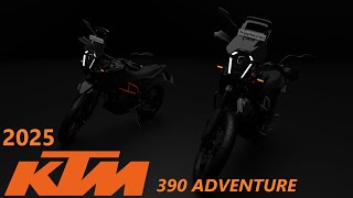 2025 KTM 390 Adventure  Next generation Ktm Adventure 390  4K [upl. by Llertram]