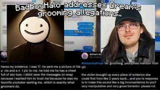 BadBoyHalo addresses Dreams grooming allegations [upl. by Samoht]