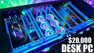 The most EXPENSIVE Water cooled PC we have ever built [upl. by Bayly448]