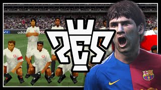 JUGANDO TODAS LAS GENERACIONES DEL PES 20032019 [upl. by Zertnom]