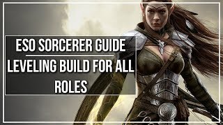 ESO Sorcerer Leveling Build All Roles [upl. by Auerbach]