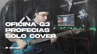 Oficina G3 Profecias Solo Cover  Backing Track Grátis [upl. by Odilia259]